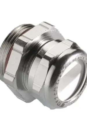 Beperkt Aanbod Pflitsch KABELWARTEL MESSING VERNIKKELD M63X1,5 VOOR VLAKKABEL 6,5G47MM