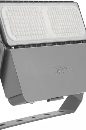 Opple Performer G2 LED schijnwerper symm 4000K 14000lm 400x271mm 41-80° - Breedstralend Schroefklem IP66 grijs 720001008000 Laatste Versie