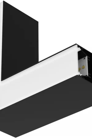 Actieprijs Ledvance Office Linear LED l-verbindingsstuk opbouw 3000 - 4000K 910lm 175x45mm IP20 zwart 4099854251856