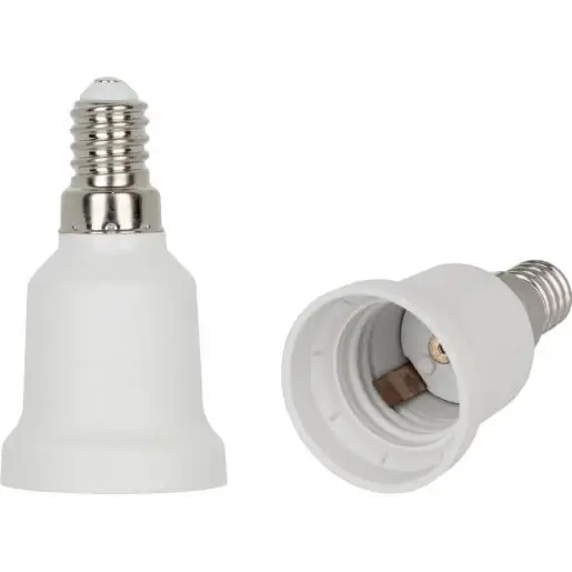 Speciale Aanbieding Bailey E27 adapter e14 - e27 pa 125c Reductiefitting kunststof wit 144927