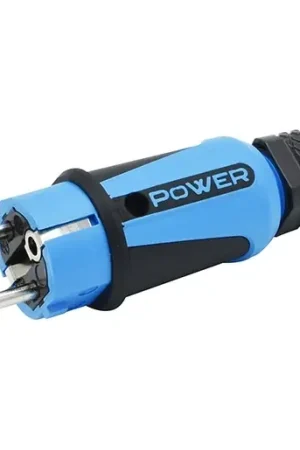 Weekendaanbieding Power Solidstekker 16A SHD randaarde IP54 blauw/zwart