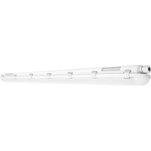Ledvance Performance LED waterdicht armatuur 4000K 8000lm 1500x82mm Ø1500mm bewegingssensor lichtsensor >80° - Steekklem IP65 grijs 4058075542006 Koopje