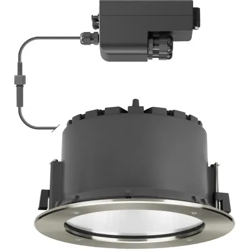 Fabrieksprijs Bega LED downlight (binnen en buiten) Symmetrisch 3000K inbouw DALI 24673K3