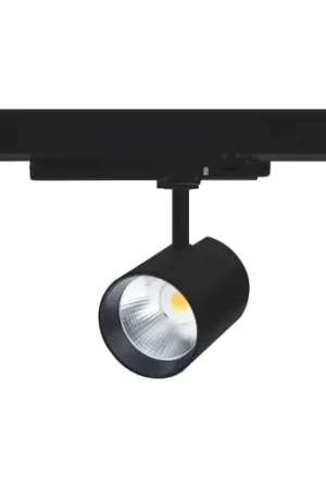 Lival GA-017 Bing Railarmatuur 46° 940 symm 4000K 3150lm 162x32mm DALI DALI-2 41-80° - Breedstralend Stroomrailadapter zwart 15AKD79R1883 Weekendaanbieding