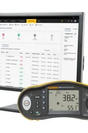 Fluke 1663 SCH KIT INSTALLATIETESTER + TRUTEST ADV Gecertificeerd
