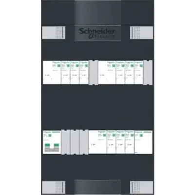 Schneider Groepenkast 1F – 9 Gr – 3x ALS +B.trafo Favoriet