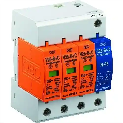 Betaalbaar OBO V25-B+C 3+NPE COMBICONTROLLER V25 1-POLIG +