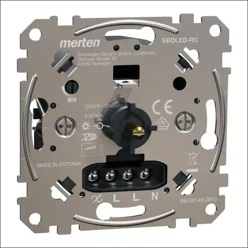 Weekendaanbieding SCHNEIDER MEG5146-0000 SOKKEL-DRAAIDIMMER LED- 0-370W