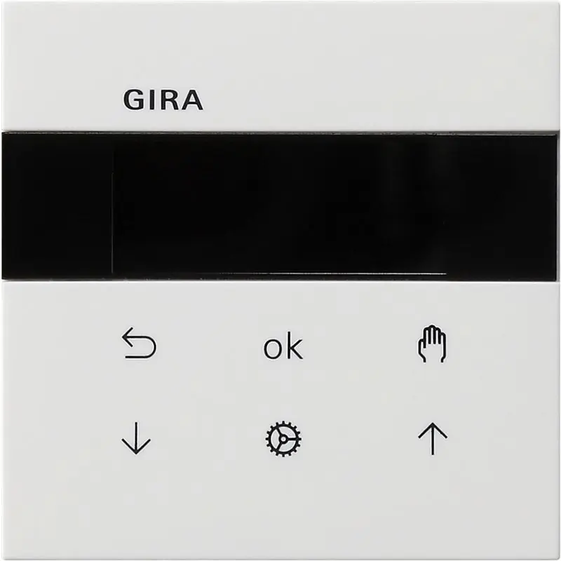 Korting Gira Systeem 3000 - Jaloezie- en schakelklok display 5366112 Alpinwit