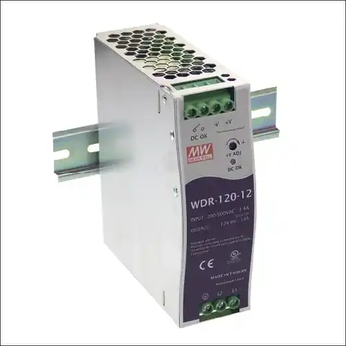 MEANWELL WDR-120-24 VOEDING 24VDC 5A 120W DINR Gereduceerde Prijs
