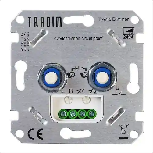 Korting TRADIM 2494-K DIMMER INB 2V 3-100W LED EX.PL