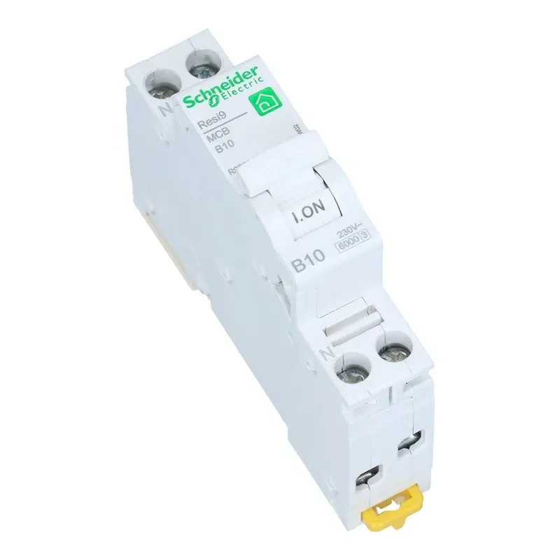 Installatieautomaat 1 polig + nul 10A kar B 6kA Resi9 Betrouwbaar