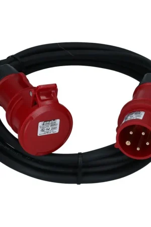 Veilige Betaling CEE verlengkabel 5 polig 16A 5x2.5mm² 5 meter IP44 H07RN-F
