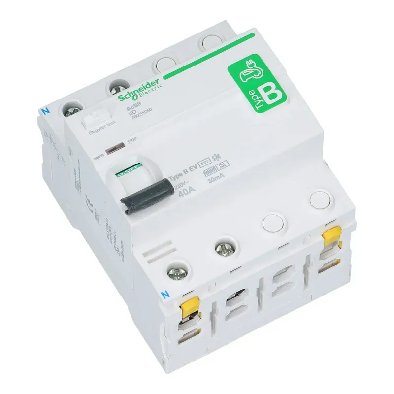 Aardlekschakelaar 2 polig 40A 30mA Type B-SI ilD Premium