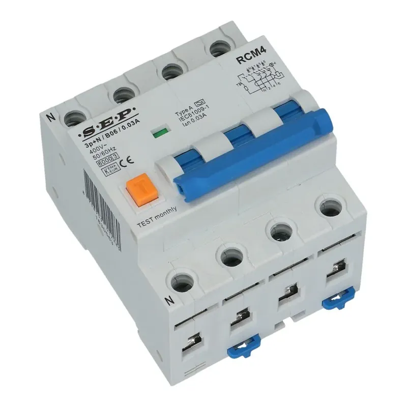 Aardlekautomaat C 10A 3 polig + nul 30mA 6kA Bestseller